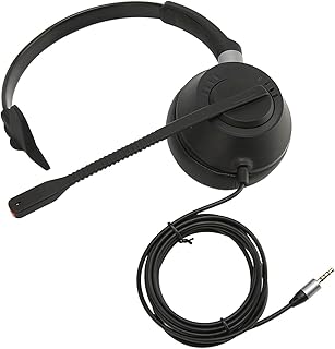 UPALDHOU Ofis Için Aktif Esnek Gürültülü Kulak Kulaklıklarının Kulaklıkları, Siyah