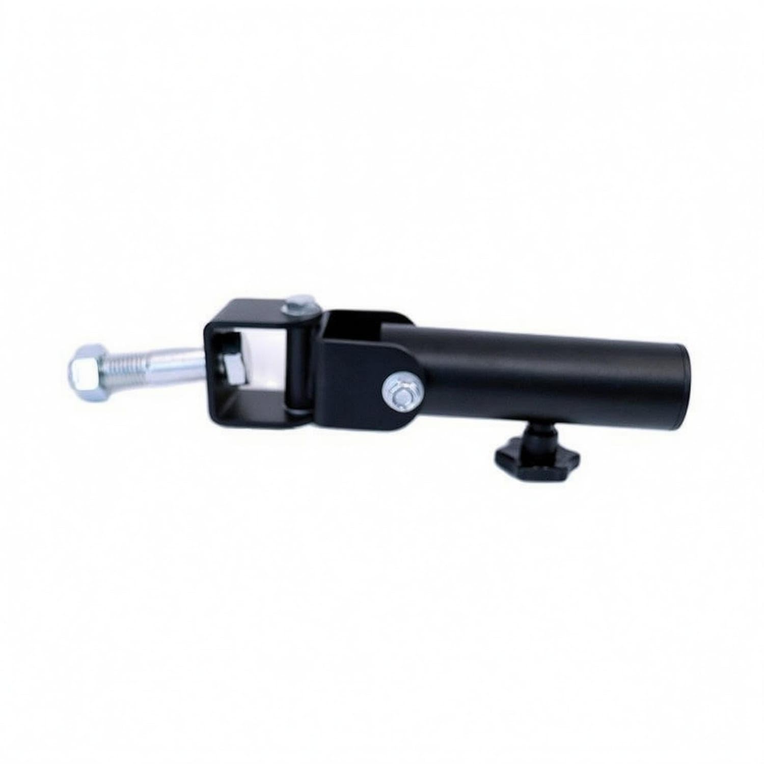 Clamp Mount Barbell Row Attachment Row Attachment Threaded Tightening Bolt T Bar Row Attachment Hand Knob Gym Equipment 360-Degree Swivel, 15MM Mount, for 50MM Bar-image-16