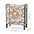 onlyfire 28 inch Outdoor Indoor Firewood Rack, Fire Logs Stand Stacker for Fireplace Wood Storage, Black