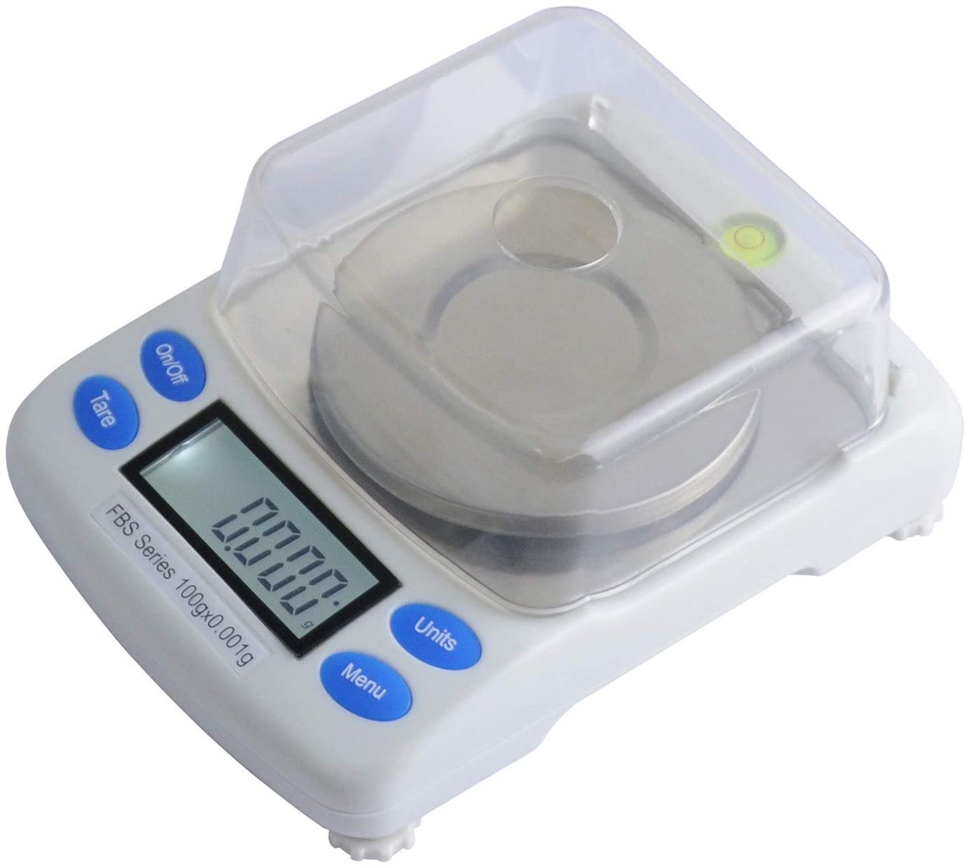 0,001G Precyzyjna waga do biżuterii z diamentami, cyfrowa waga elektroniczna, waga laboratoryjna do analizy, 6 jednostek z wyświetlaczem LCD, funkcja tarowania, 50G/0,001G
