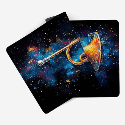 Tapis de souris XXL 150x80cm avec bords cousus haute densité et finition soignée - 4