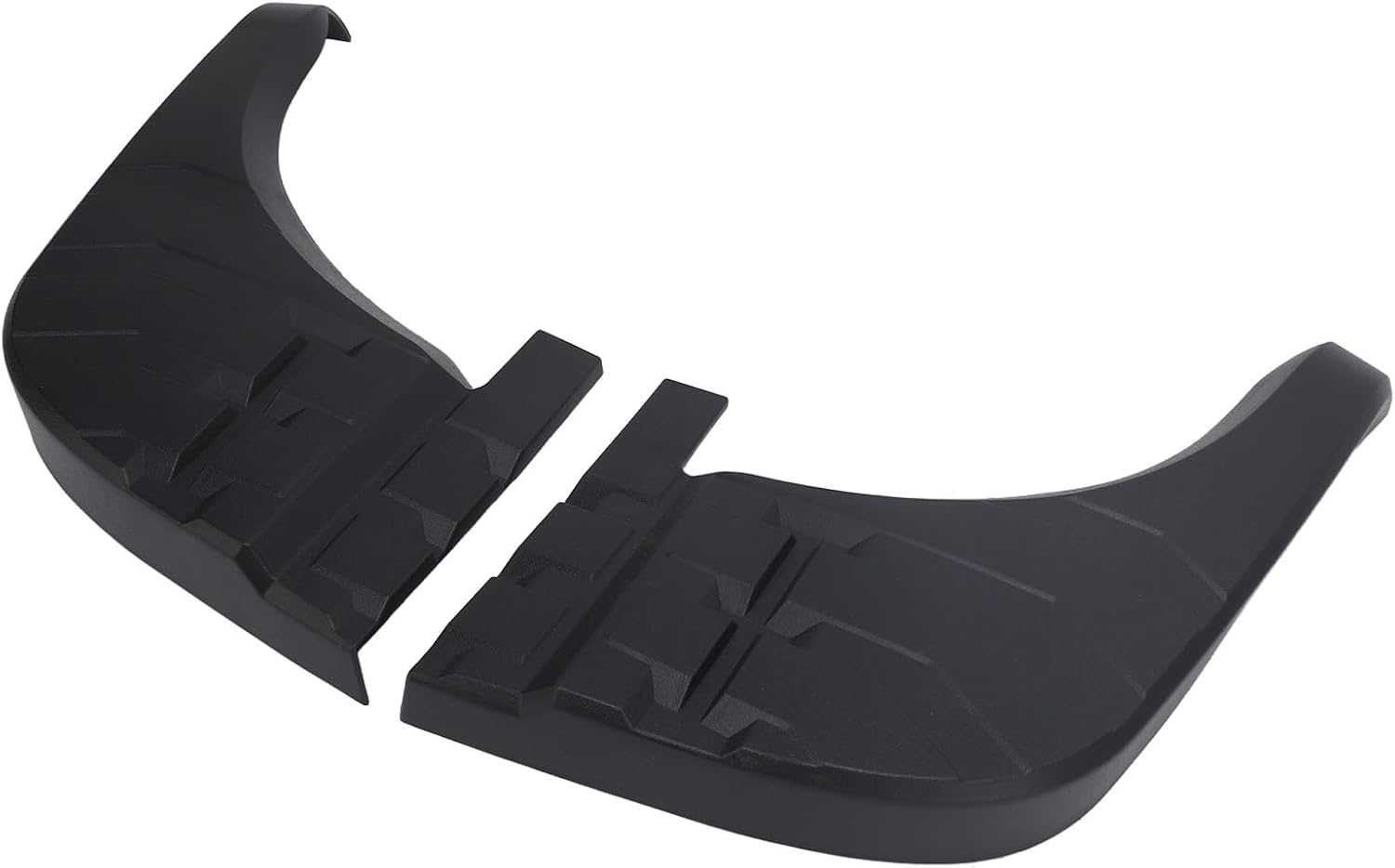 Rear Bumper Step Pad Set Skid Proof Extension Plate Protective ABS Plastic Left Right Pair for 2007 to 2013