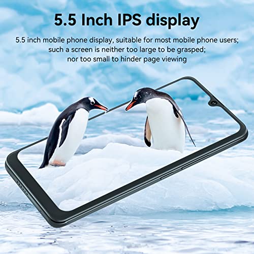 Cubot Unlocked Smartphones, Note 8 Android 11 Phone Unlocked, 4G Dual Sim Unlocked Cell Phones, 5.5'' Hd Display, Triple Cameras, 2Gb/16Gb, 128Gb Extension, 3100Mah Battery, Us Version, Black #TOP6