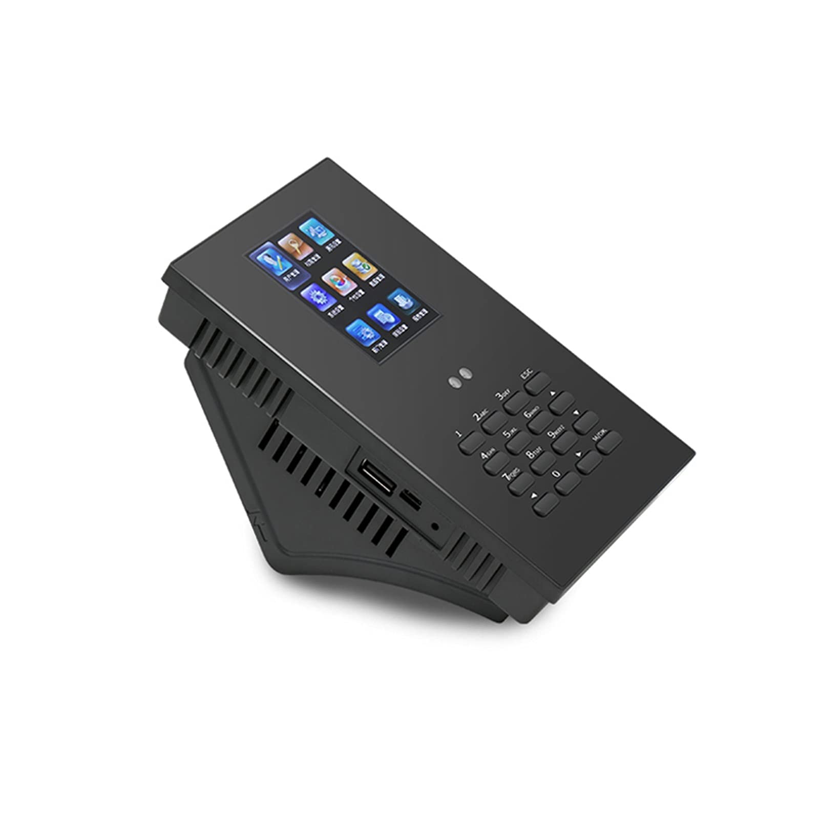 Uhr in Maschine, biometrische Gesichtserkennung, USB-SSR-Zeituhr, Büroanwesenheitssystem, Recorder, Timing, Mitarbeiter-Maschinenleser,