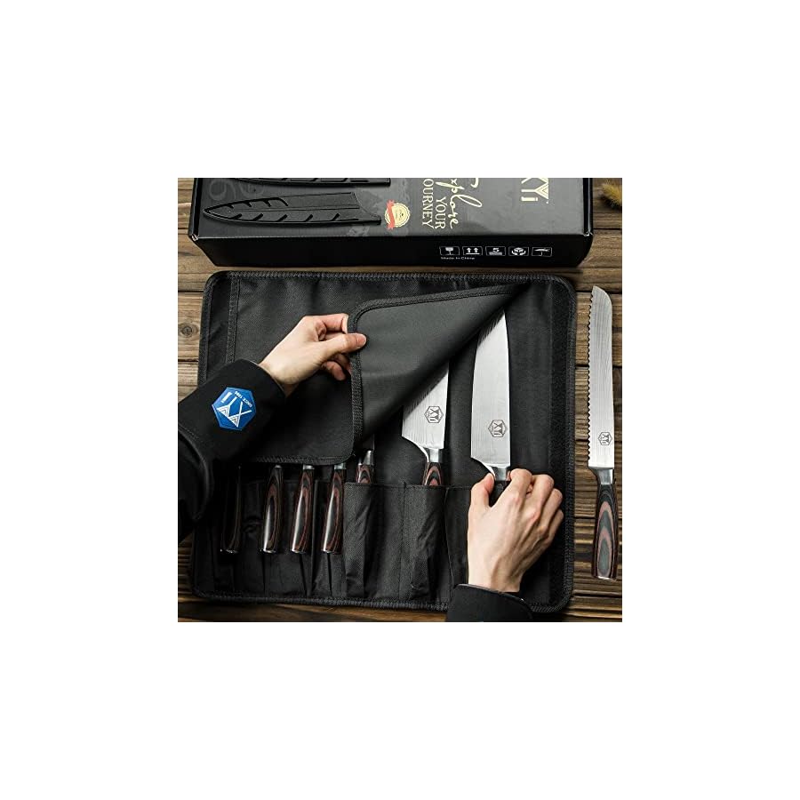 XYJ-Chef-Knife-Bag-Set-Froged-Serbian-Chef-Knives-Cutlery-Knife-Paring-Utility-Santoku-Slicing-Bread-Nakiri-Knives-With-Carry-Sleeves XYJ Chef Knife Bag Set Froged Serbian Chef Knives Cutlery Knife Paring Utility Santoku Slicing Bread Nakiri Knives With Carry Sleeves