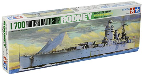 Cuirassé Rodney Tamiya 77502 pour collectionneur de navires miniatures