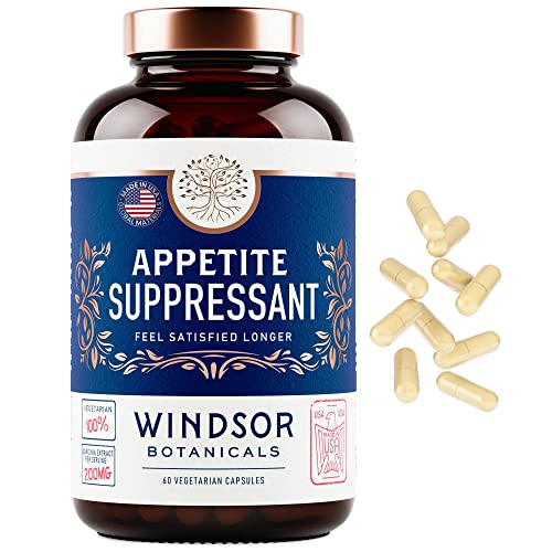 Appetite-Suppressant-for-Weight-Loss-Windsor-Botanicals-Appetite-Control-Supplement-and-Metabolism-Booster-for-Weight-Loss-Lose-Weight-Fast-for-Women-and-Men-60-Veggie-Carb-Blocker-Diet-Pills