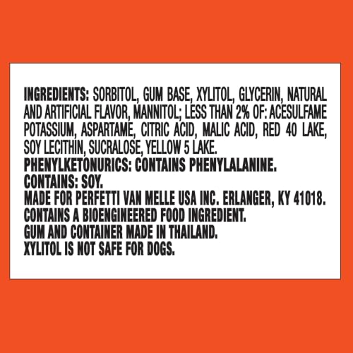 Image of Trident Tropical Twist Sugar-Free Gum, 6 Packs of 28 Pieces (168 Total)