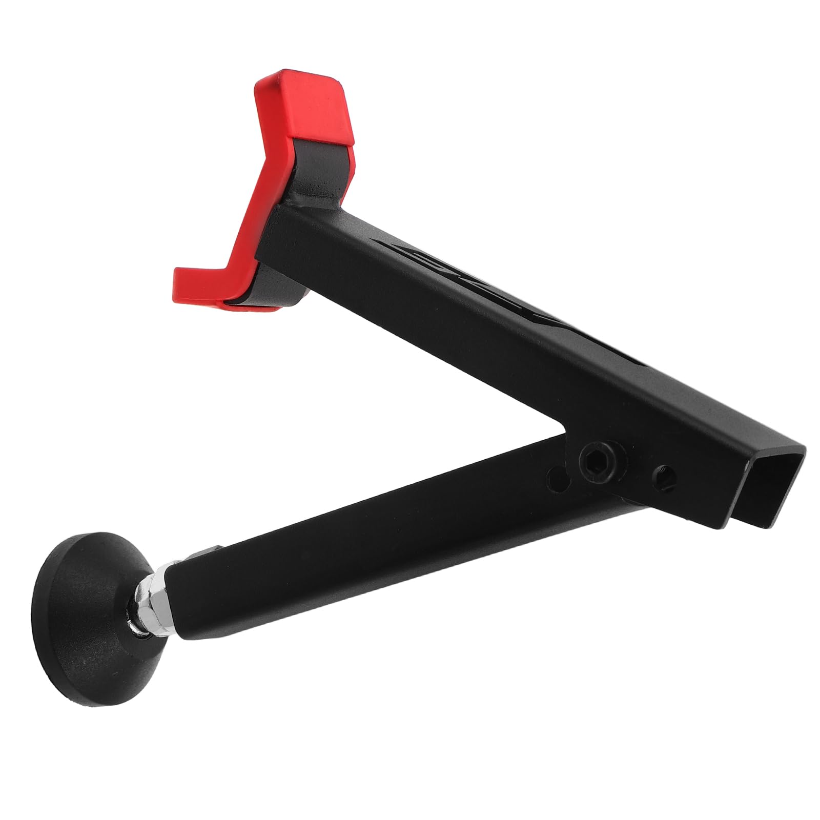 YARNOW Caballete Elevador para Moto Todoterreno Rojo, Soporte Portátil de Acero Reforzado para Mantenimiento y Reparación de Motocicletas de Cross, Herramienta Antideslizante Adecuado