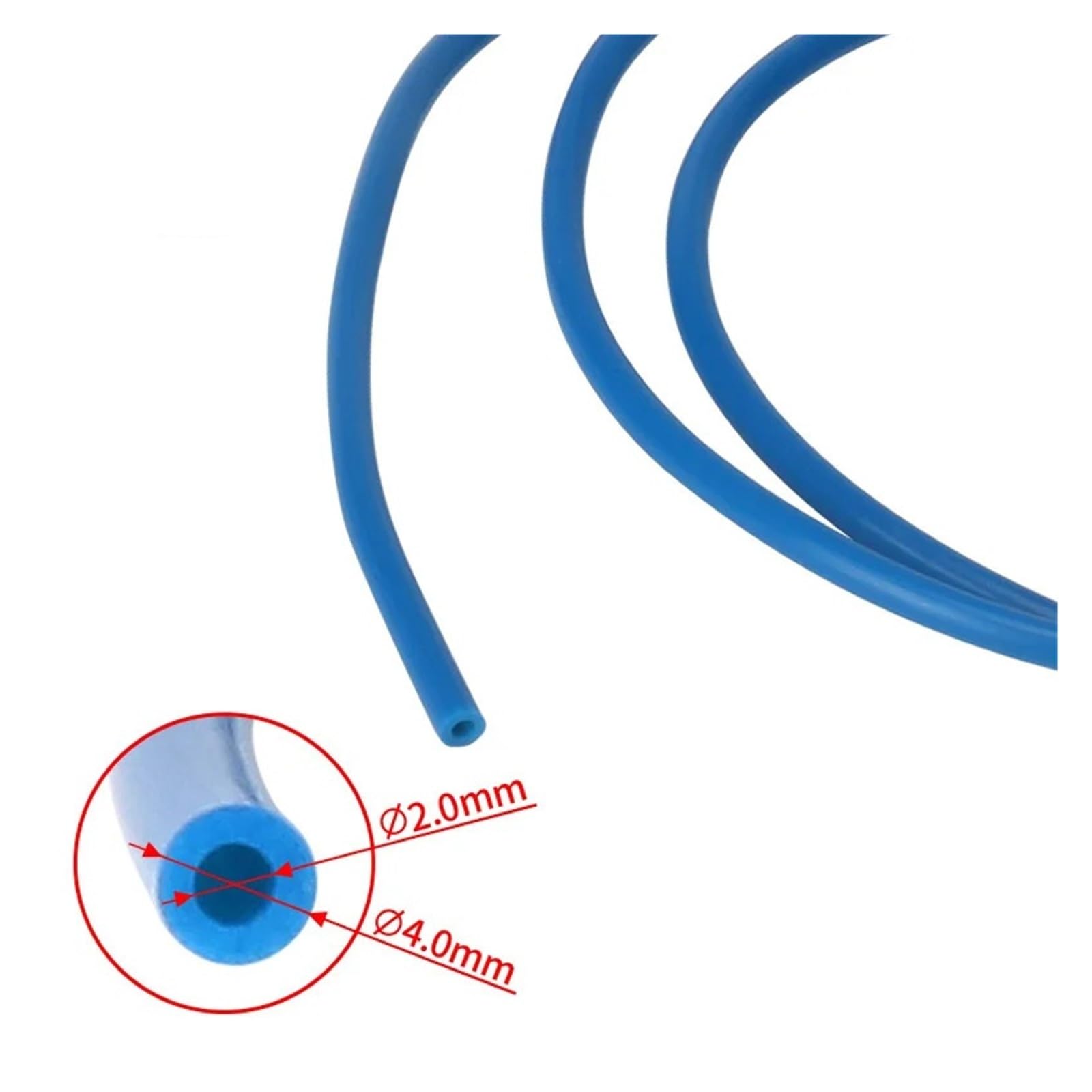 Kompatibel for KINGROON, 10M PTFE-Schlauch for Bowden-Extruder