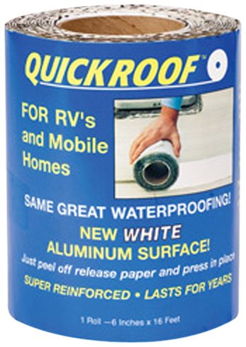 Limited Discount Cofair WQR6 White 6" X35.5' Quick Roof Tape