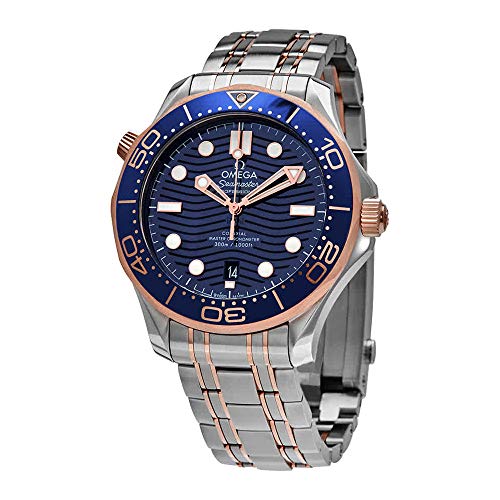 Omega Diver 300M Automatic Chronometer 42 mm Blue Dial Men's Watch 210.20.42.20.03.002