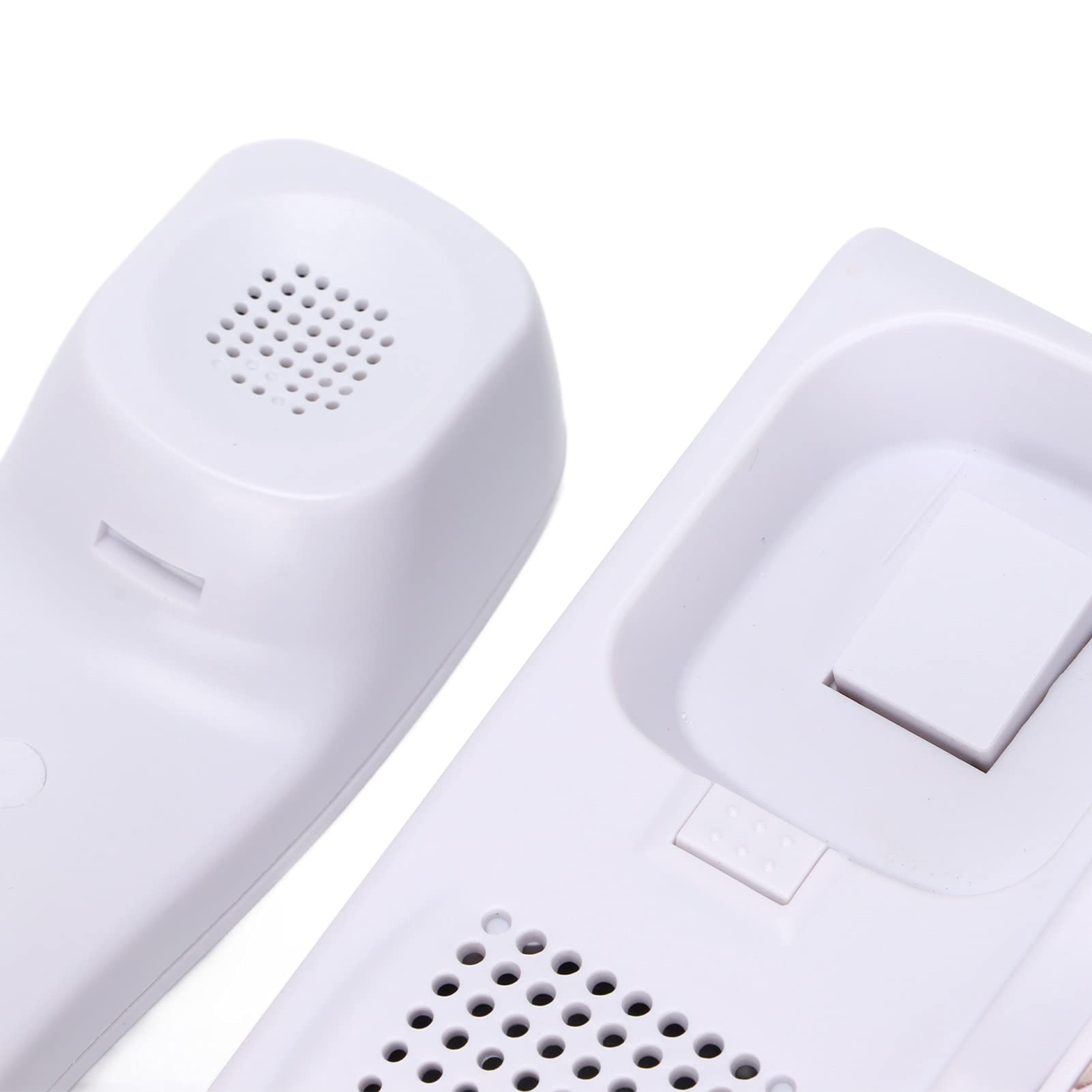 Teléfono Fijo Con Cable Con Memoria Fotográfica Amplificada Para Personas Mayores, Teléfono De Escritorio Con Cable Con Botones Grandes, Adecuado Para Personas Mayores Con Problemas De Visión Y Audici