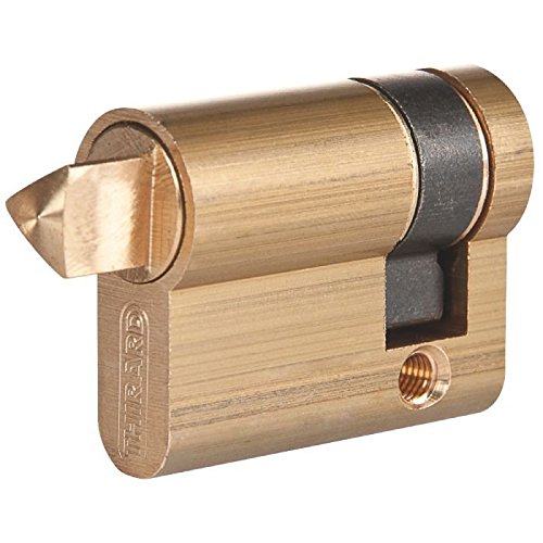 Thirard-Tirador en forma de medio cilindro de latón 30 x 10 mm, triángulo de 11 mm saliente