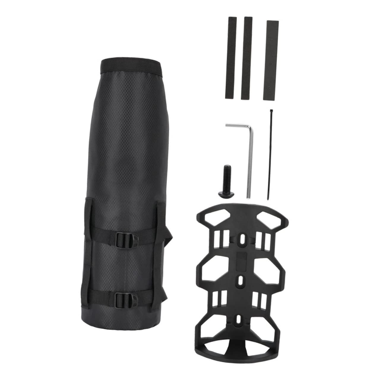 UKCOCO 1Set Bike Frame Bag Multi Functional Cycling Storage Pouch for Phone Keys Tools Easy to Install Mountain and Road Bikes for Long Distance Rides