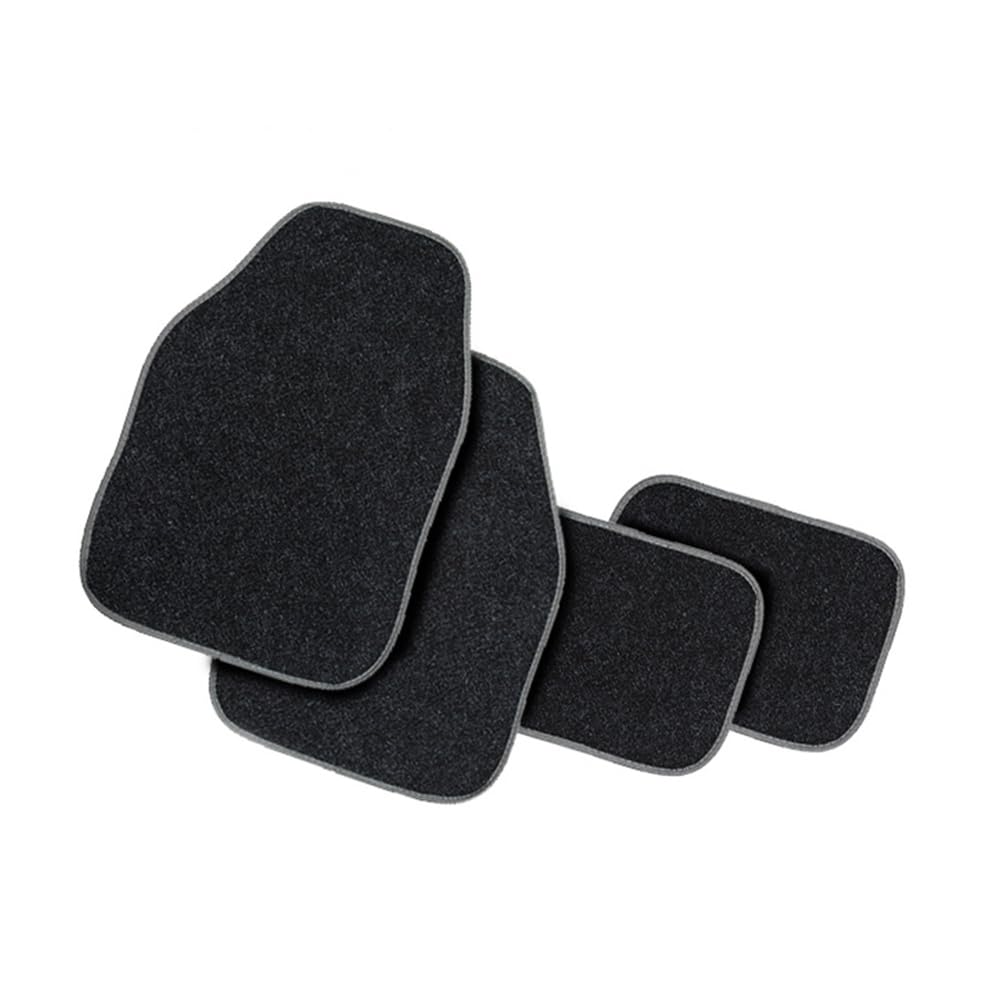 DUCHSAN 4 Pcs Car Floor Mats for Skoda Superb Limousine Facelift 3V ab Bj.2019 Full Set Carpet Foot Mats with Non-Slip Backing All Weather Interior Protection,Grey