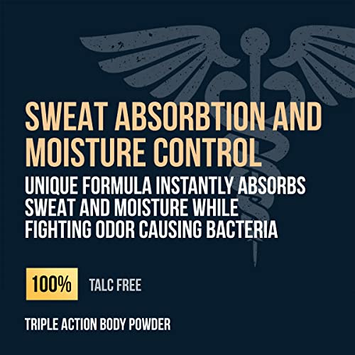 Certain Dri Body Powder, Anti Chafing And Anti Itch Talc Free Hypoallergenic Formula With Calamine, Maximum Sweat Absorption & Moisture Control, 8 Oz (2 Pack) #TOP2