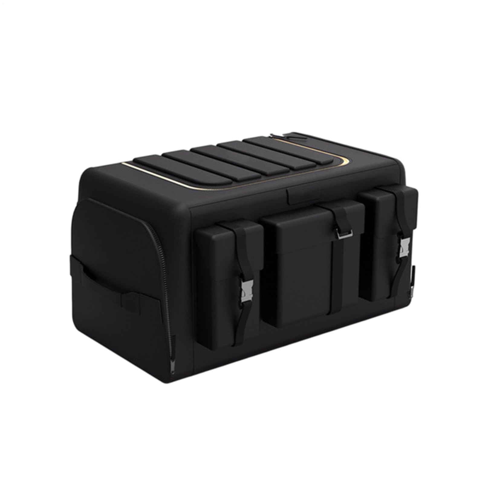 Organizador de camiones - maletero, soporte para alimentos, organizador de | SUV, contenedor de almacenamiento, carga para alimentos, equipos deportivos y kits de emergencia, coches ideales, vehículos