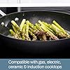 All-Clad HA1 Hard Anodized Nonstick Cookware Set 10 Piece Induction Oven Broiler Safe 500F, Lid Safe 350F Pots and Pans Black #5