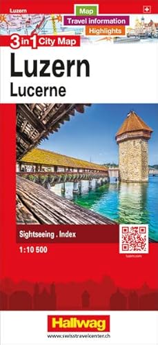 Lucerne 3 in 1 CityMap: Map, Travel information
