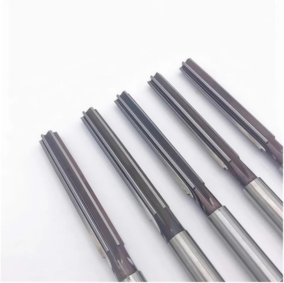 1pcs Reamer H6 3-20MM CNC Straight Handle Hand Reamer 3/4/5/6/7/8/9/10/11/12/13/14/15/16/17/18/19/20mm Chuck Milling Cutter(H6 19MM)
