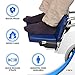 NYOrtho Wheelchair Foot-Rest Extender Elevating Pad - Leg Cushion Protector | Secures Easily with Quick-Release Strap Seat Widths 16