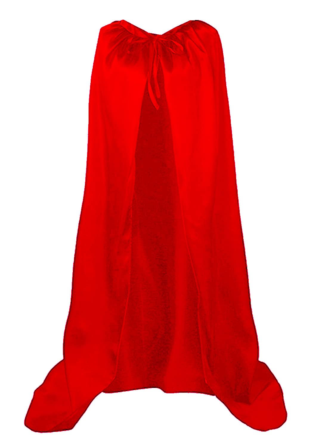 GOLDSTITCH Cape Costume Full Length Deluxe Adult Cape Cloak Knight Fancy Cool Cosplay Costume, Red - Image 3