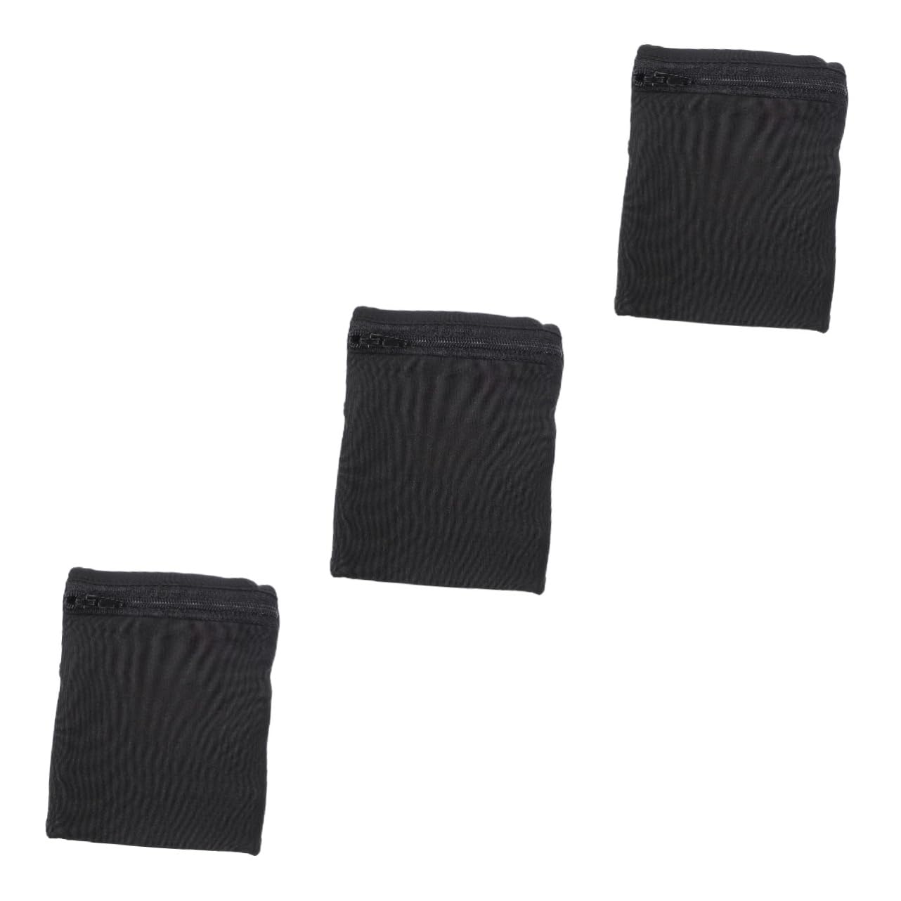 Mikikit 3pcs Running Wrist Bag Sport Backpack Outdoor Phone Holder Armband Phone Gym Backpack for Men Cell Phone Holder for Walking Sports Armband Telephone Fitness Elastic Polyester