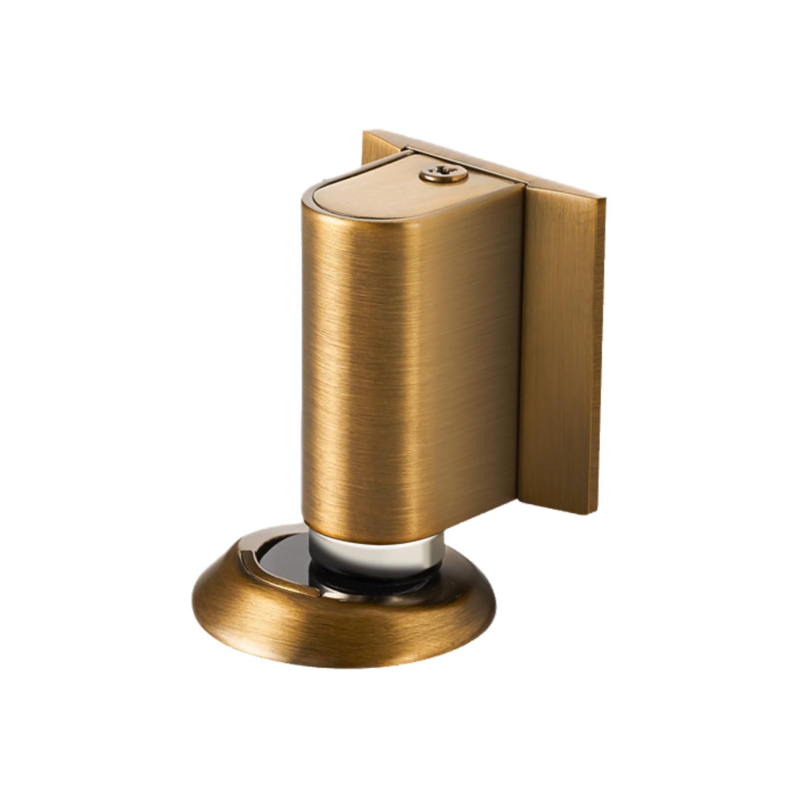 Panfhgfg Yb Strong Suction Door Stoppers Adjustable Doors Holder Alloy Concealed Door Stop Wall Protector Strong Stoppers
