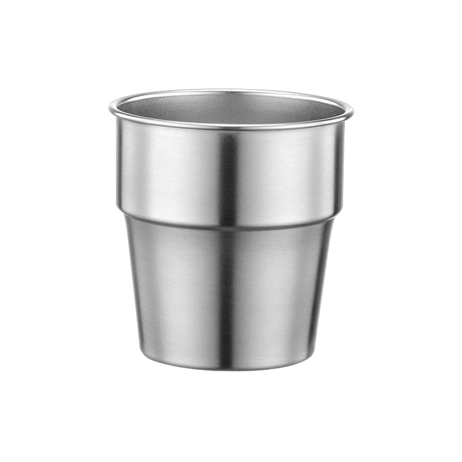 Xinsheinelry Of 6 Travel Cup Drinkware Set Coffee Cups 304Stainless Steel Texture Outdoor Cup Suitable for Coffee Drinking Camping