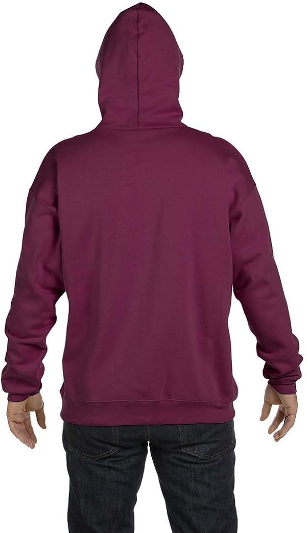 Hanes Mens Ultimate Cotton Heavyweight Pullover Hoodie Sweatshirt Large Maroon