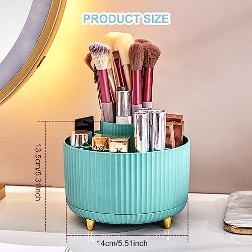 Cayxenful 0010 Pencil Holder For Desk,5 Slots 360°Degree Rotating Desk Organizers And Accessories,Desktop Storage Stationery Supplies Organizer thumb #5