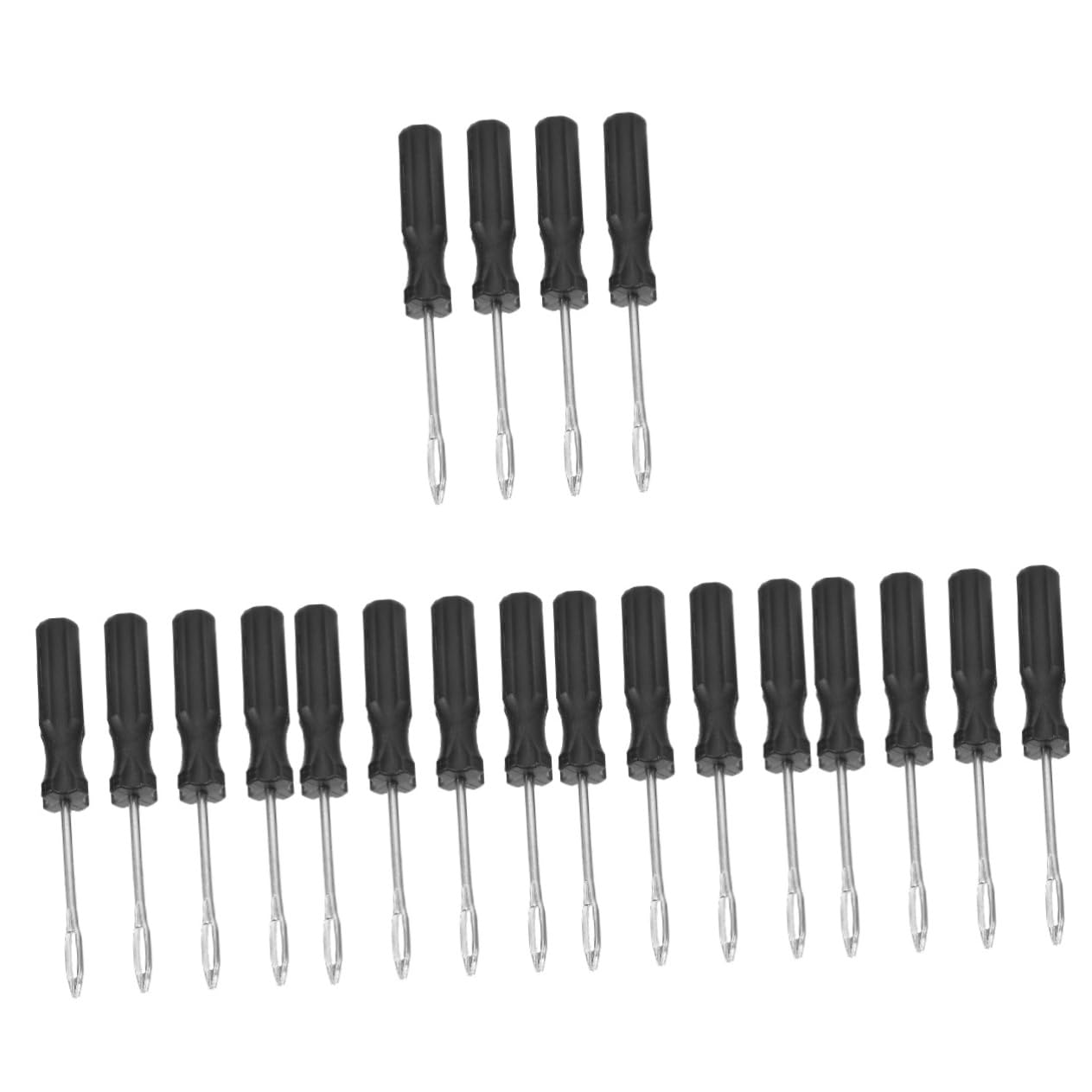 PartyKindom 20pièces Outils De Réparation De Pneu Kit De Réparation De Pneus Pour Voitures Et Atv Avec Outil Handle Et Portable