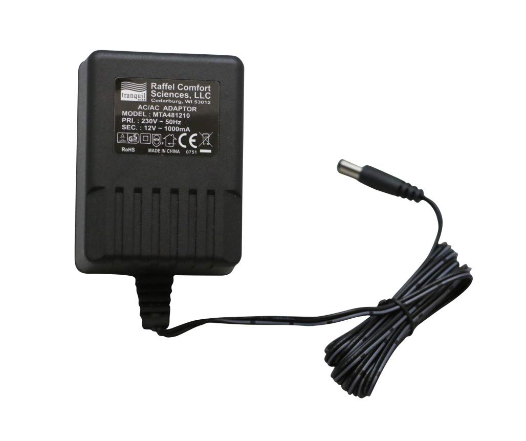 Tranquil Ease Replacement AC Power Supply Adapter; European Style Type C Plug for Electric Recliner or Lift Chair
