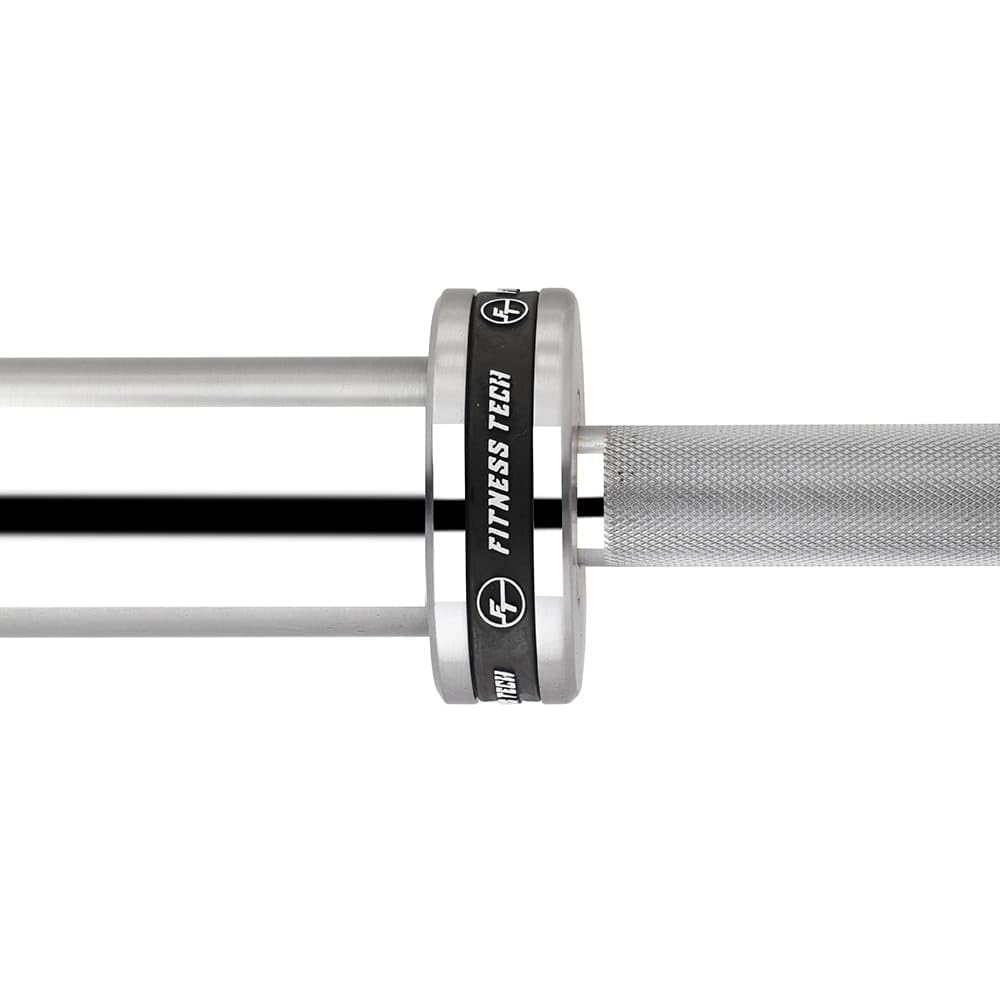 Bilanciere Olimpico 50 mm 200 cm 15 kg | Barra Pesi con Cuscinetti per Palestra, Powerlifting, Cross Training e Home Gym