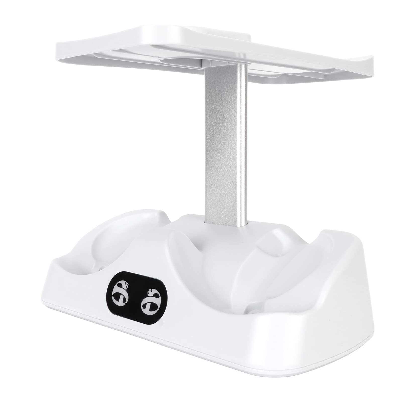 Dock di Ricarica per Controller per VR2 con Indicatore LED, Chiusura Magnetica, Supporto a Doppio Slot