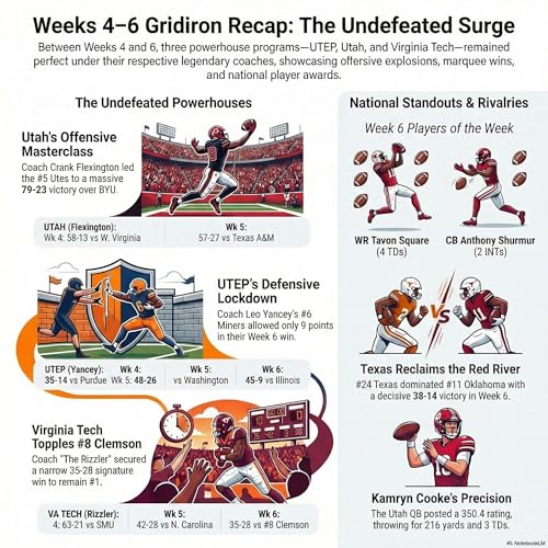 2033 Season Weeks 4-6