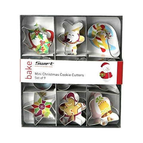 Dexam Mini Christmas Cookie Cutters Set of 9 Cover