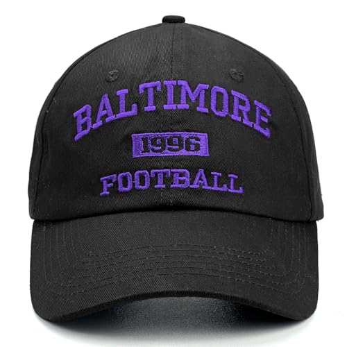 Image of Sport hat Trucker Hat for Men Women Classic Football Fans US Cities Mesh Adjustable Embroidered Baseball Cap