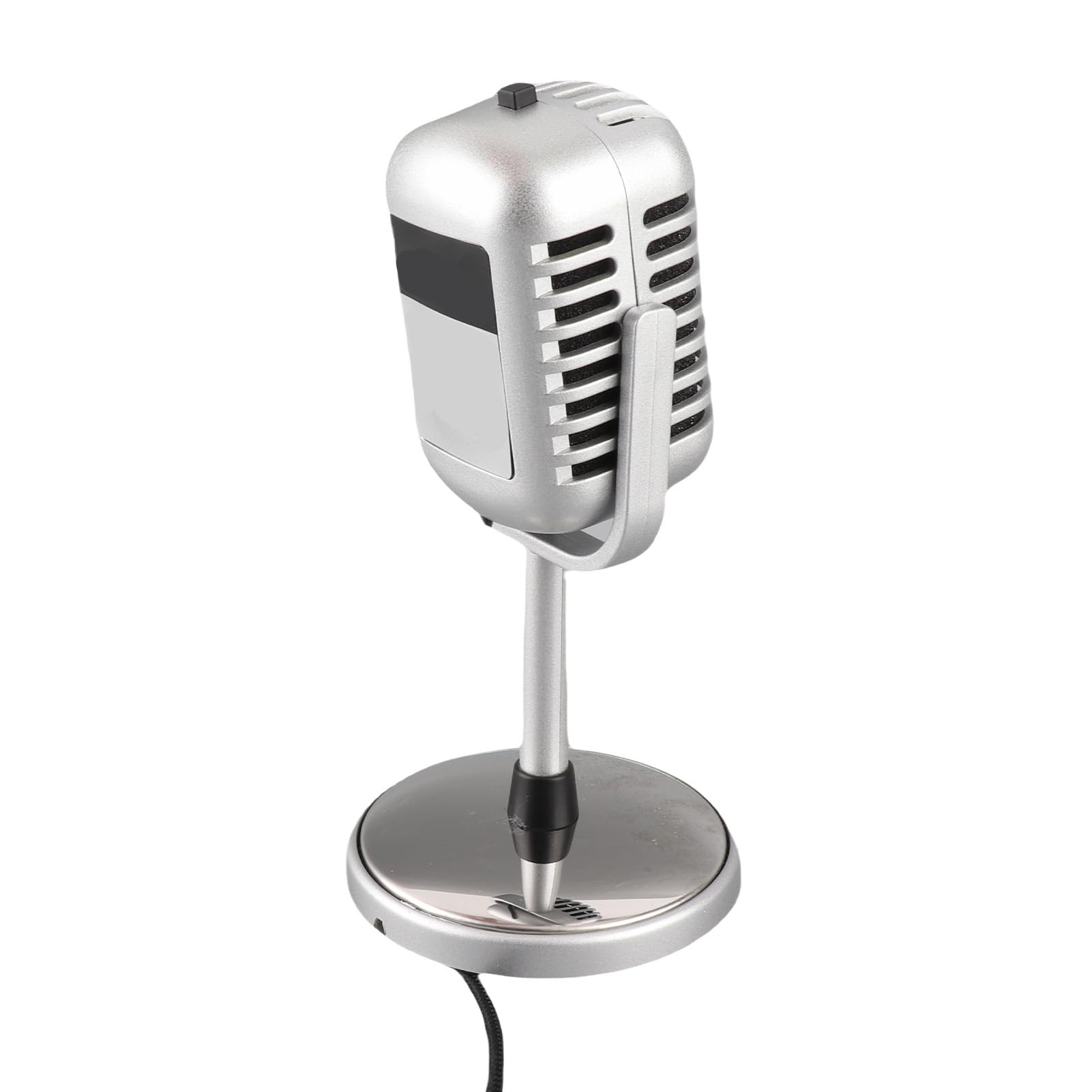 Micrófono de Condensador de Estilo Clásico Vintage con Sonido Claro para Actuaciones en Estudio de Karaoke, Material ABSS