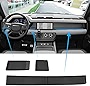 Bomely Fit Land Rover Defender 2020 2021 Center Console Dashboard Liners TPE Mat for Land Rover Defender 90 110 130 Accessories (Dashboard Liners)