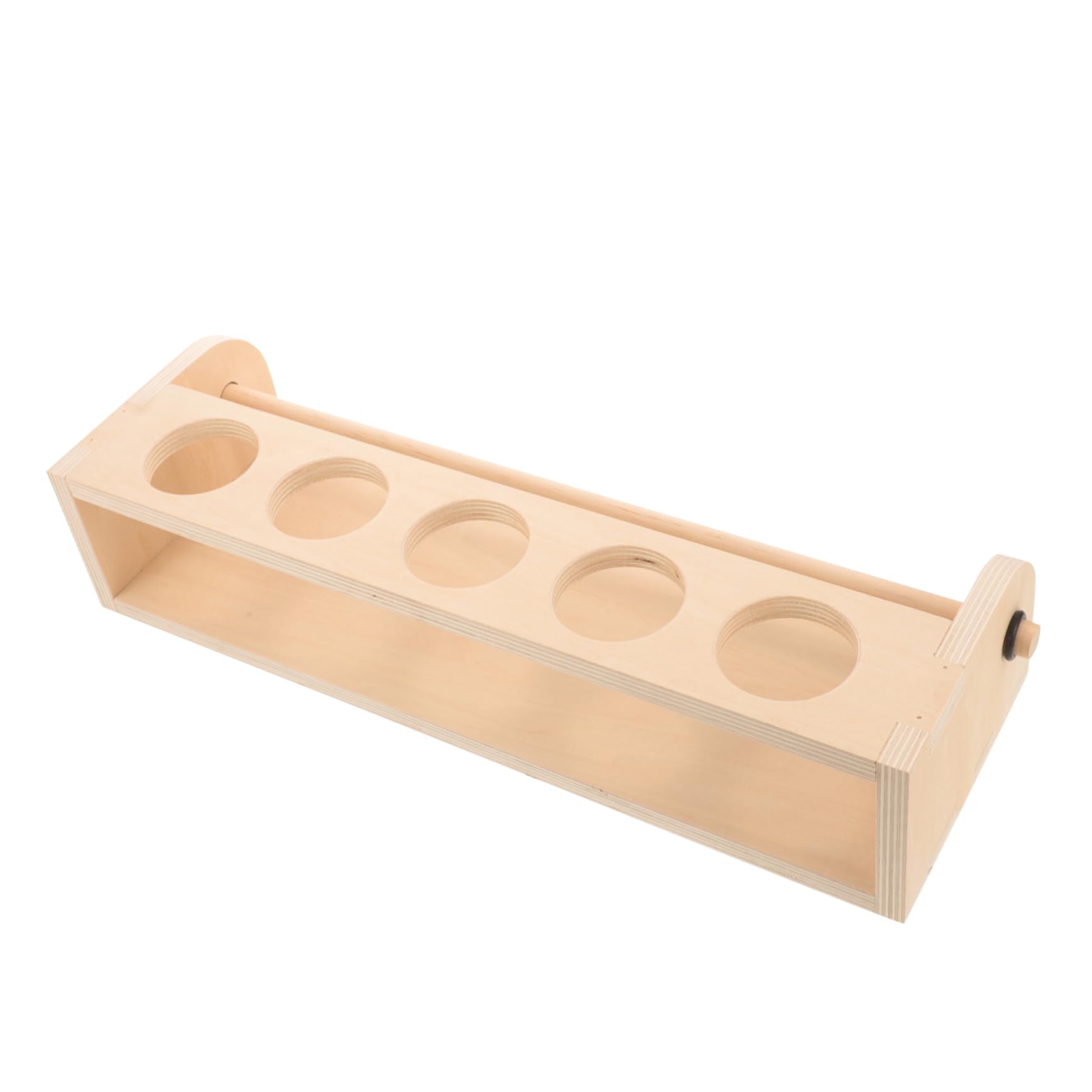 NUOBESTY Cavalletto in Legno Multifunzionale per Rotolo di Carta da Disegno, Risparmio Spazio, per Attività Creative e Schizzi dei Ragazzo Ragazza