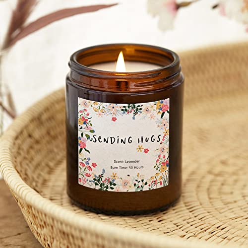 Candle Gifts For Women, Get Well Soon Gifts Hug Gifts For Women Thinking Of You Gift Candles Care Package Gifts For Friends Mothers Sister (Sending Hugs) #TOP7