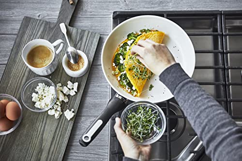 GreenPan Rio 10" Healthy Ceramic Nonstick Frying Pan, PFAS-Free, Dishwasher Safe, Black
