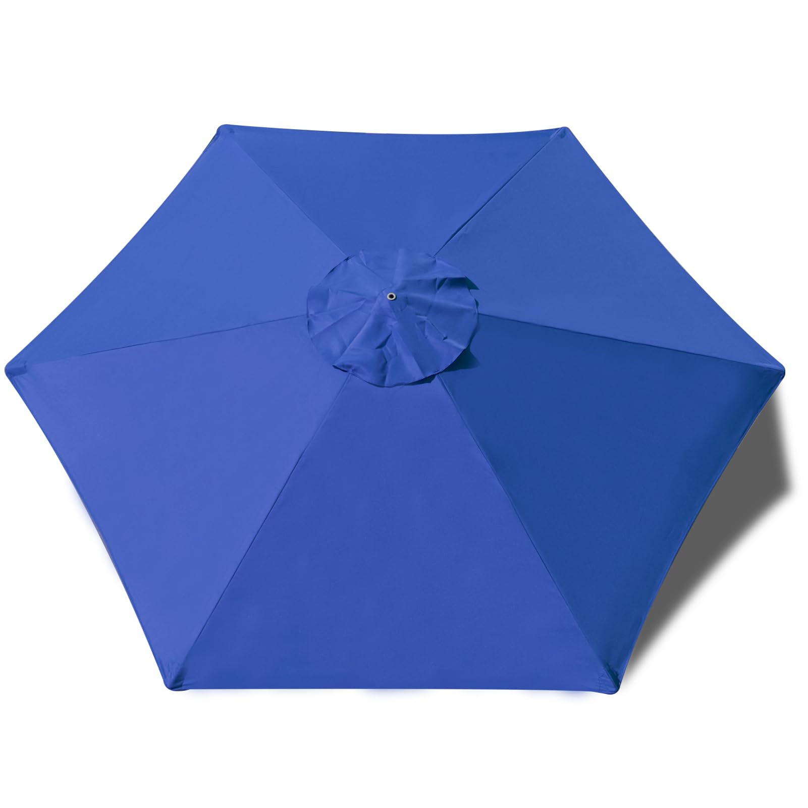 Amazon.com : EliteShade USA 7.5FT Replacement Covers 6 Ribs Market Patio Umbrella Canopy Cover (CANOPY ONLY) (Royal Blue) : Patio, Lawn & Garden