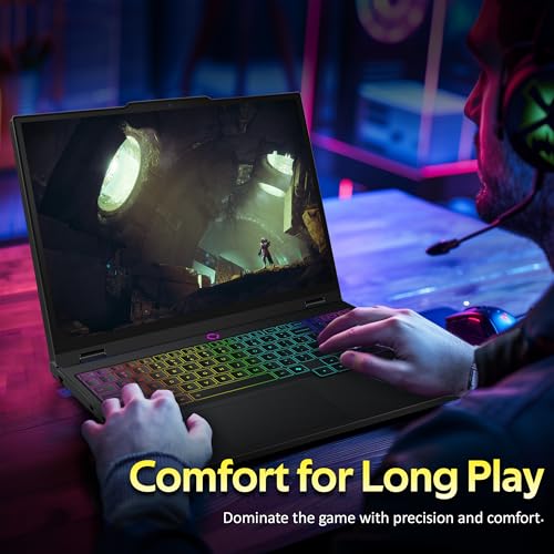 Image of Lenovo Legion 5 15.1 inch WQXGA 165Hz Gaming Laptop, Intel i9-14900HX, RTX 5070 8GB GDDR7, 16GB DDR5, 1TB SSD, 24-Zone RGB Backlit Keyboard, 5.0MP Camera, WiFi 7, Win 11, Black, 1TB Docking Station Set