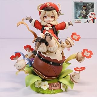 Kpptyd New Best Private Genshin Impact Klee Hibana Knight Anime Figure Genshin Impact Paimon Action Figure Klee Figurine Collection Model Doll Toys Animated Ornaments Statue Decoration Gift
