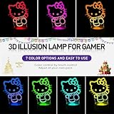 Zoom IMG-2 birbann lampada gatto illusione 3d Zoom IMG-2 birbann lampada gatto illusione 3d