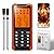 PRAVETTE Smart Bluetooth Meat Thermometer - Long Range Wireless Food Thermometer, Digital Meat Thermometer with Dual Probes for BBQ Grill, Oven, Smoker, Air Fryer