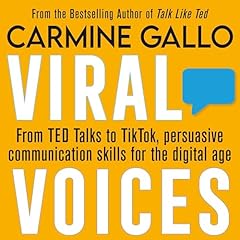 Viral Voices Audiolibro Por Carmine Gallo arte de portada